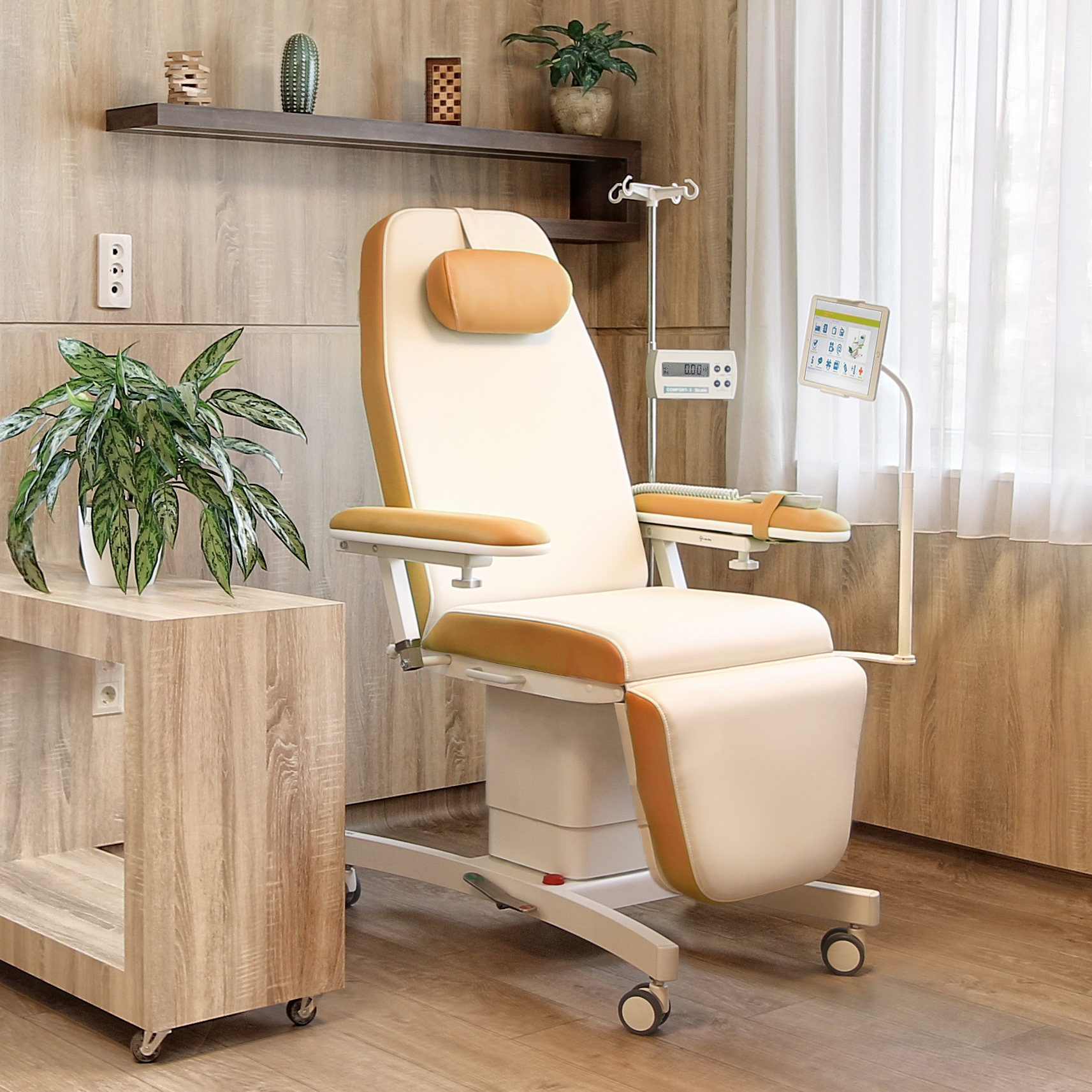 Comfort-3 Eco Therapy-chair with tablet